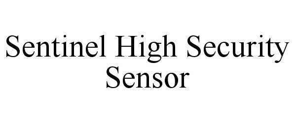  SENTINEL HIGH SECURITY SENSOR