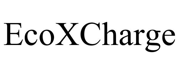 Trademark Logo ECOXCHARGE