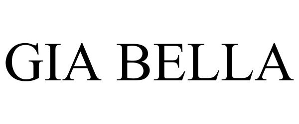 Trademark Logo GIA BELLA