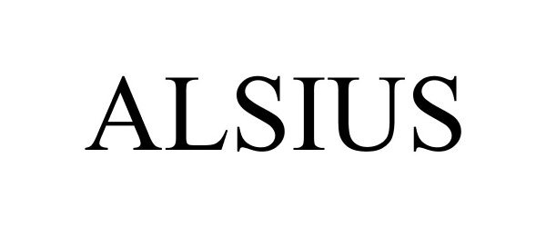 Trademark Logo ALSIUS