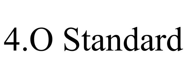 Trademark Logo 4.O STANDARD