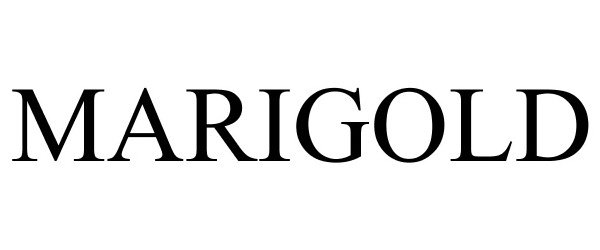 Trademark Logo MARIGOLD