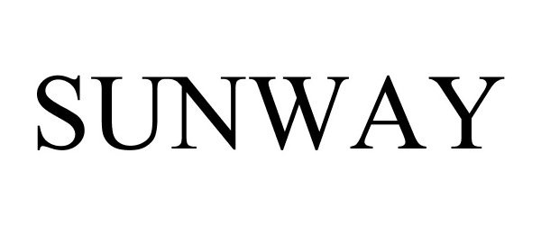 Trademark Logo SUNWAY