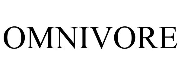 Trademark Logo OMNIVORE