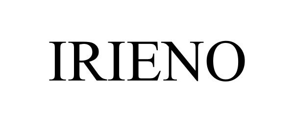 Trademark Logo IRIENO
