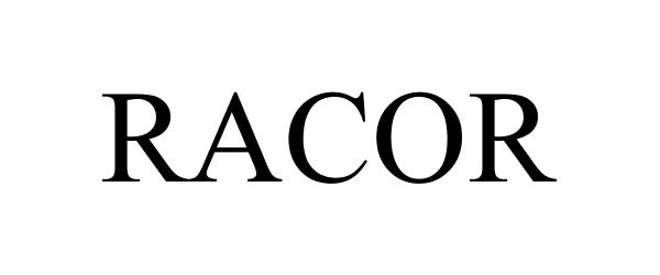 Trademark Logo RACOR