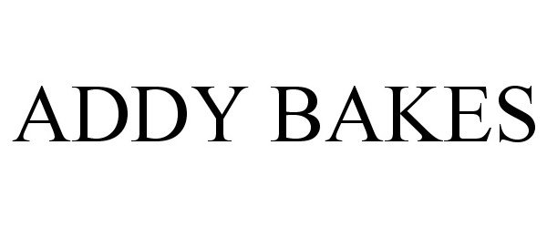 Trademark Logo ADDY BAKES