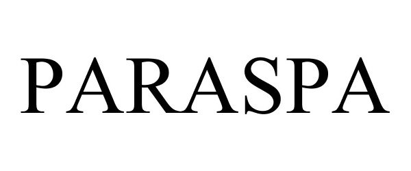 Trademark Logo PARASPA