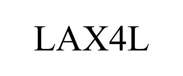 Trademark Logo LAX4L