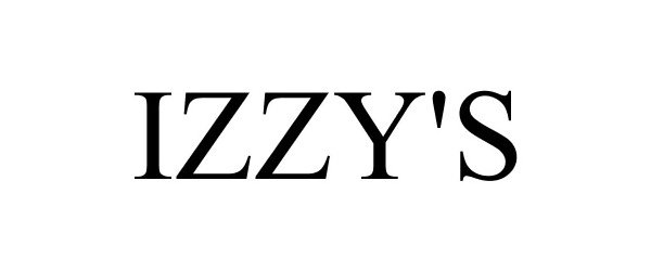 Trademark Logo IZZY'S