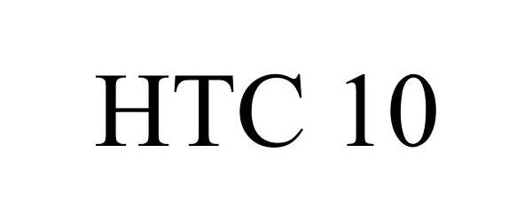Trademark Logo HTC 10