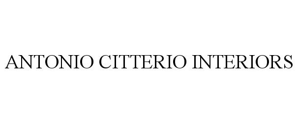  ANTONIO CITTERIO INTERIORS