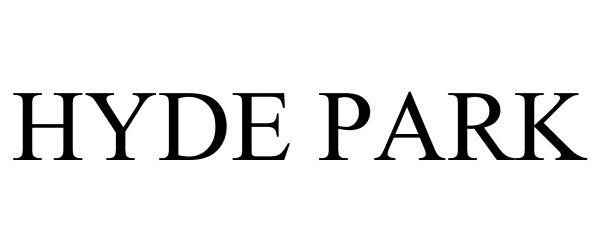 Trademark Logo HYDE PARK