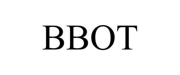 Trademark Logo BBOT