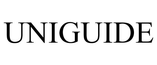 Trademark Logo UNIGUIDE