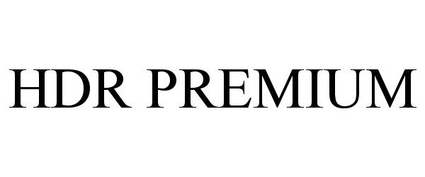 Trademark Logo HDR PREMIUM