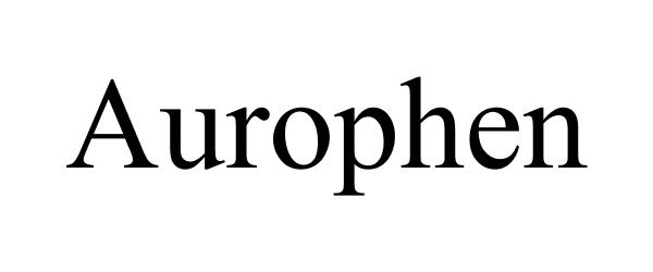 Trademark Logo AUROPHEN
