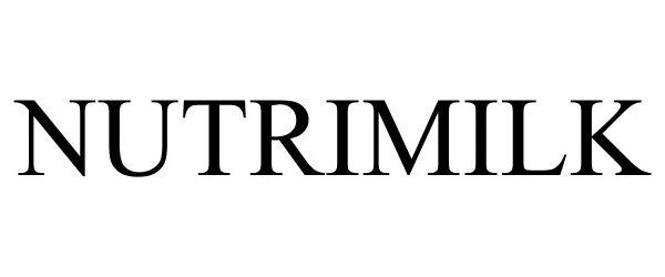 Trademark Logo NUTRIMILK