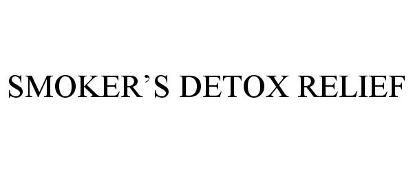  SMOKER'S DETOX RELIEF