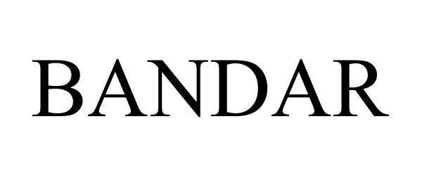 Trademark Logo BANDAR