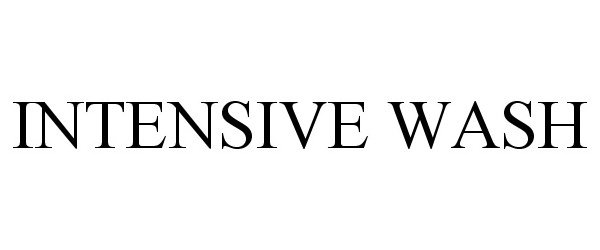 Trademark Logo INTENSIVE WASH