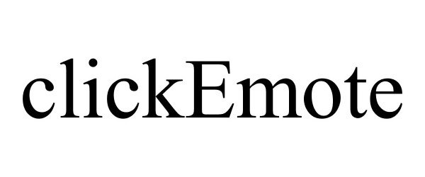 Trademark Logo CLICKEMOTE