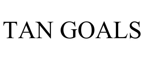 Trademark Logo TAN GOALS