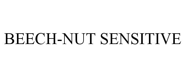  BEECH-NUT SENSITIVE