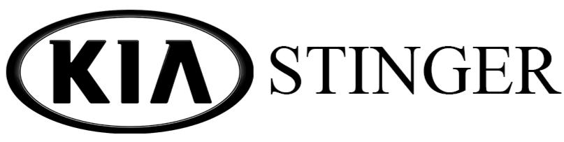 Trademark Logo KIA STINGER