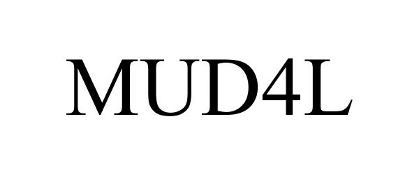 Trademark Logo MUD4L