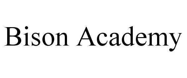  BISON ACADEMY