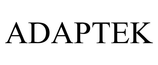 Trademark Logo ADAPTEK