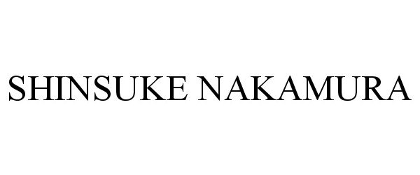 Trademark Logo SHINSUKE NAKAMURA