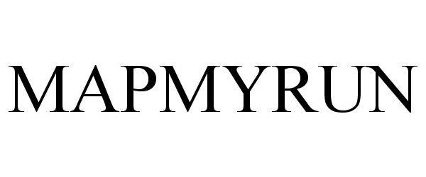 Trademark Logo MAPMYRUN