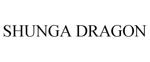 Trademark Logo SHUNGA DRAGON