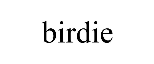 Trademark Logo BIRDIE