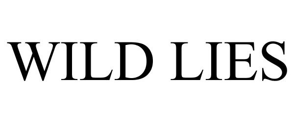Trademark Logo WILD LIES