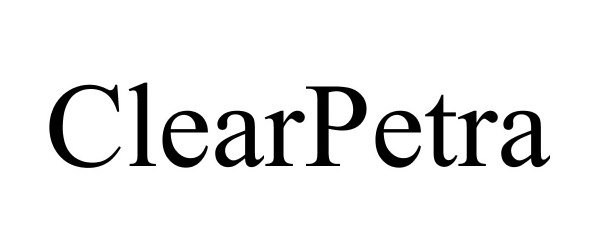 Trademark Logo CLEARPETRA