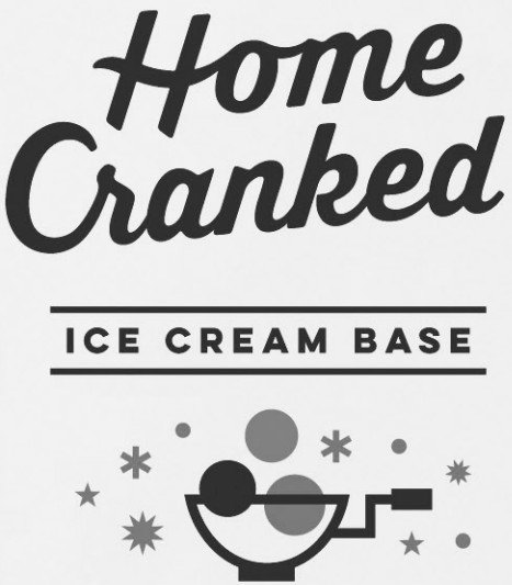 Trademark Logo HOME CRANKED ICE CREAM BASE