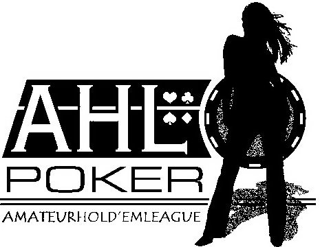 Trademark Logo AHL POKER AMATEURHOLD'EMLEAGUE