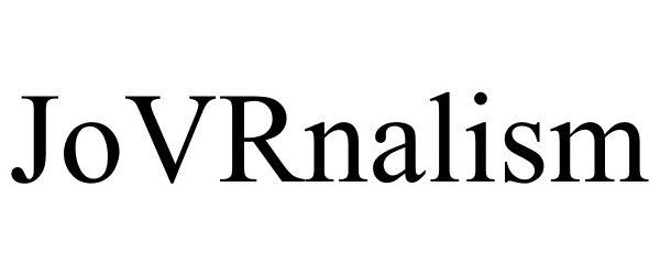 Trademark Logo JOVRNALISM