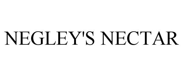 Trademark Logo NEGLEY'S NECTAR