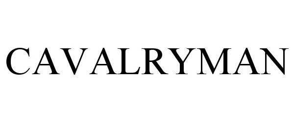 Trademark Logo CAVALRYMAN