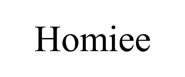 Trademark Logo HOMIEE