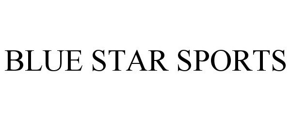 Trademark Logo BLUE STAR SPORTS