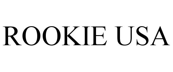 Trademark Logo ROOKIE USA