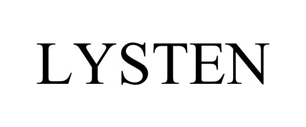 Trademark Logo LYSTEN