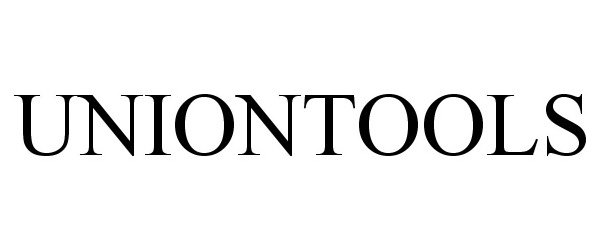 Trademark Logo UNIONTOOLS