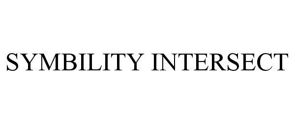  SYMBILITY INTERSECT