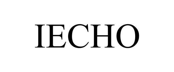 Trademark Logo IECHO